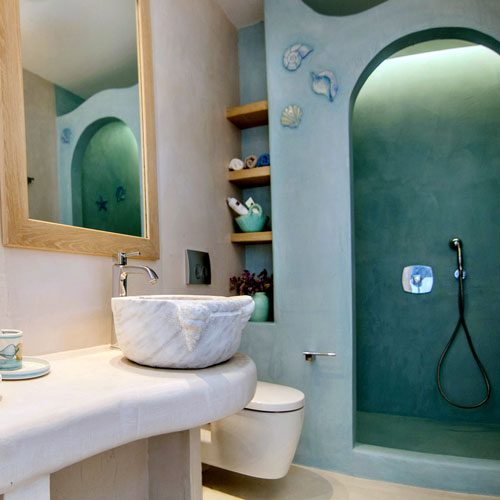 bathroom magganari villa ios island